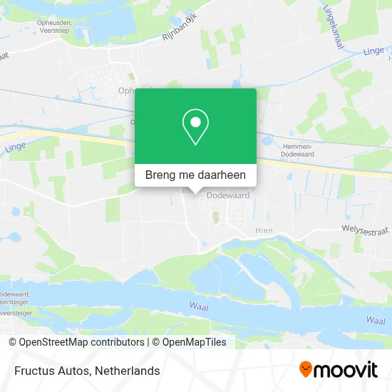 Fructus Autos kaart