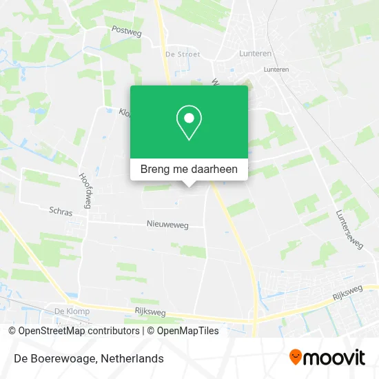 De Boerewoage kaart