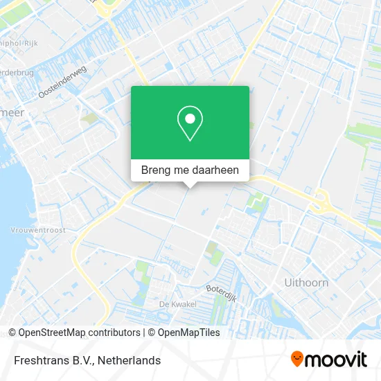 Freshtrans B.V. kaart