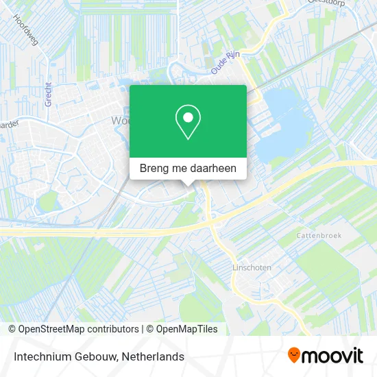 Intechnium Gebouw kaart