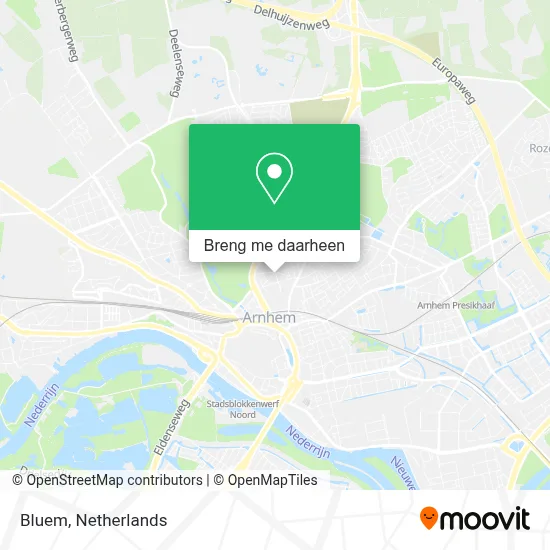 Bluem kaart