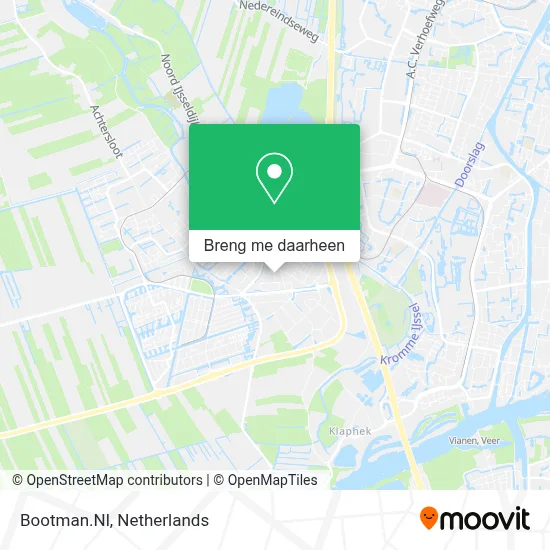 Bootman.Nl kaart