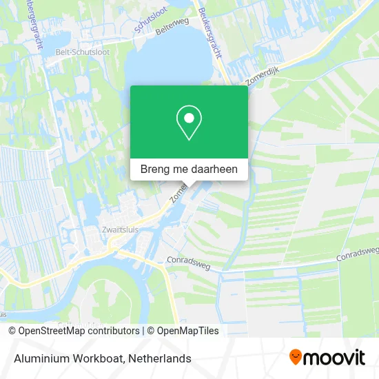 Aluminium Workboat kaart