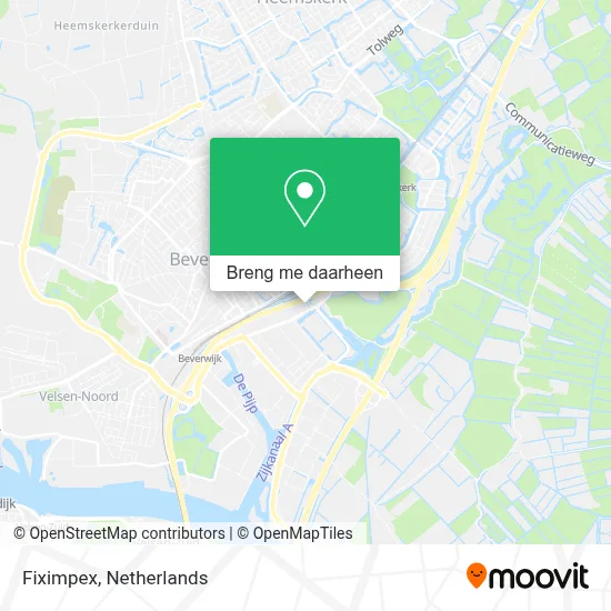 Fiximpex kaart