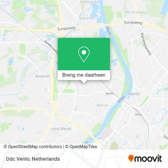 Ddc Venlo kaart