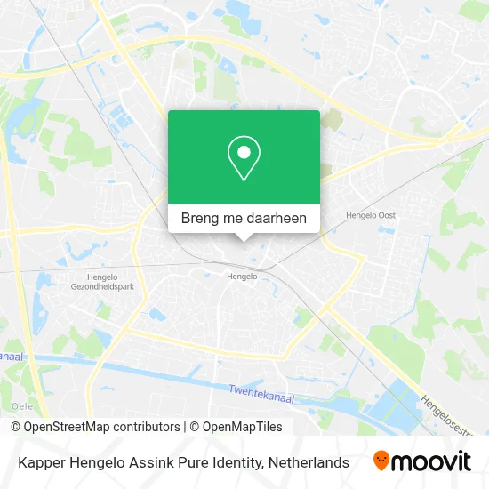 Kapper Hengelo Assink Pure Identity kaart