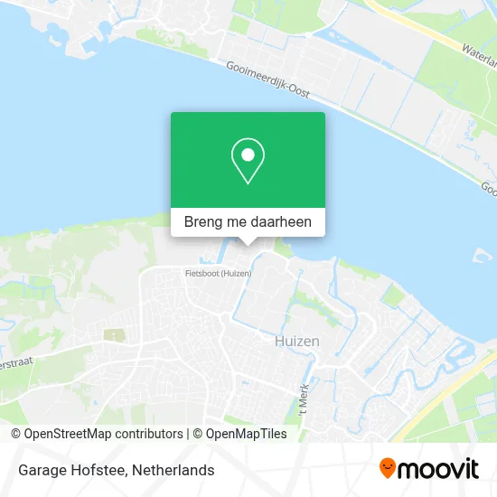 Garage Hofstee kaart