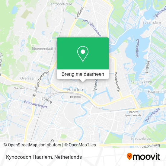 Kynocoach Haarlem kaart