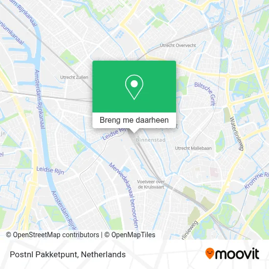 Postnl Pakketpunt kaart