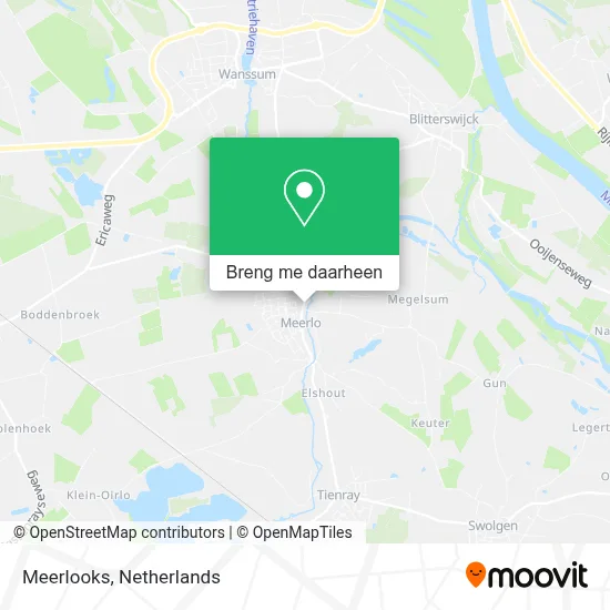 Meerlooks kaart