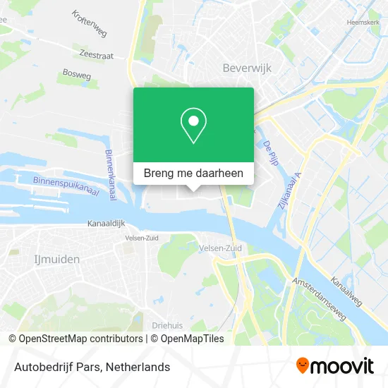 Autobedrijf Pars kaart
