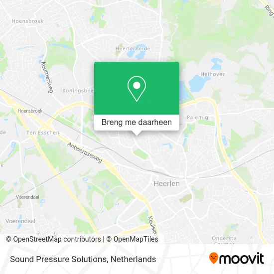 Sound Pressure Solutions kaart