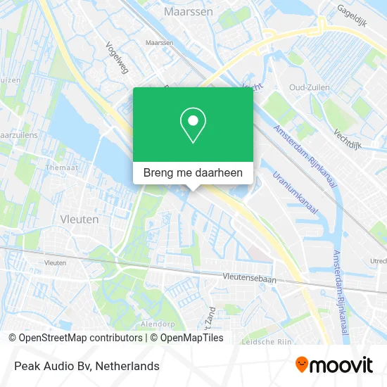 Peak Audio Bv kaart