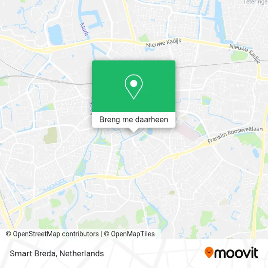 Smart Breda kaart