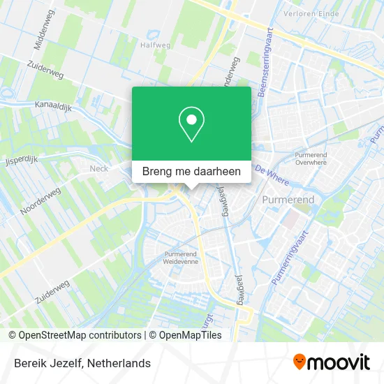 Bereik Jezelf kaart