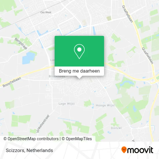 Scizzors kaart