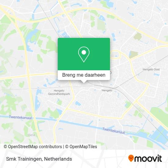 Smk Trainingen kaart