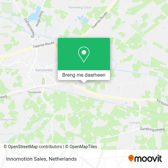 Innomotion Sales kaart