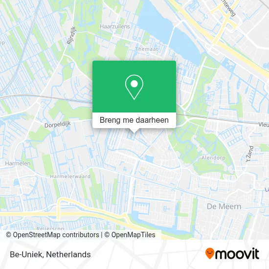 Be-Uniek kaart