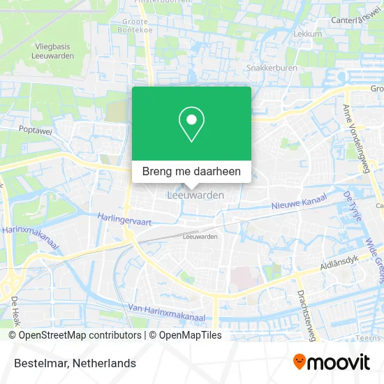Bestelmar kaart