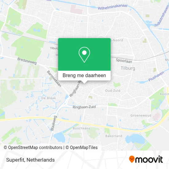 Superfit kaart