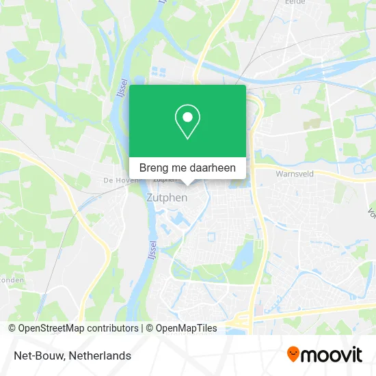 Net-Bouw kaart