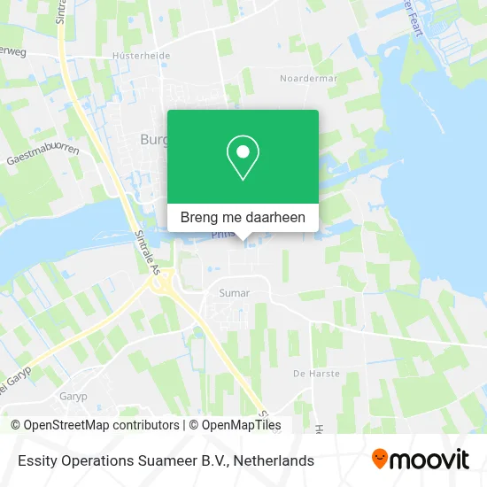 Essity Operations Suameer B.V. kaart