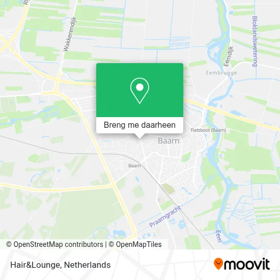Hair&Lounge kaart