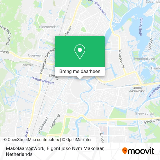 Makelaars@Work, Eigentijdse Nvm Makelaar kaart