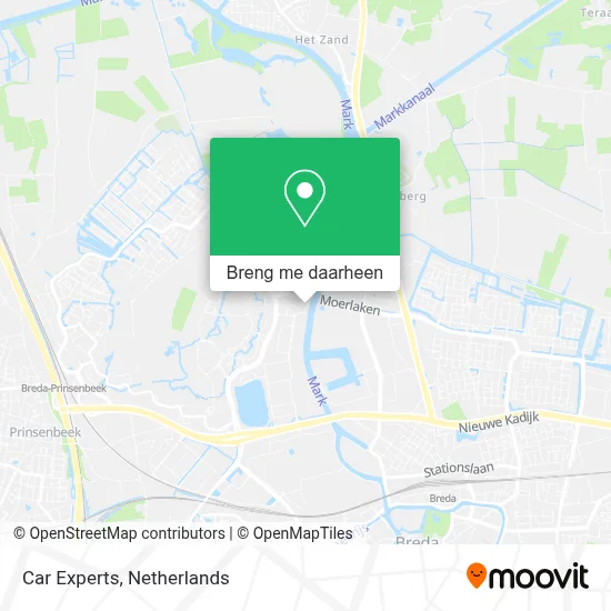 Car Experts kaart