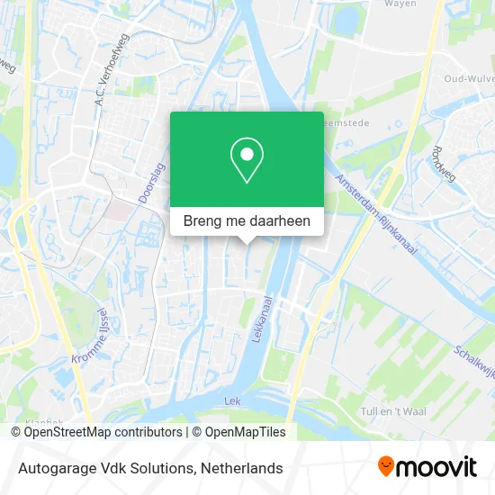 Autogarage Vdk Solutions kaart