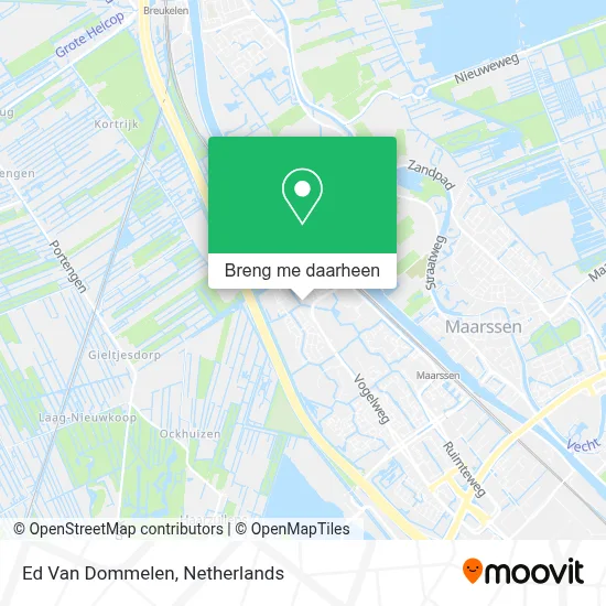 Ed Van Dommelen kaart