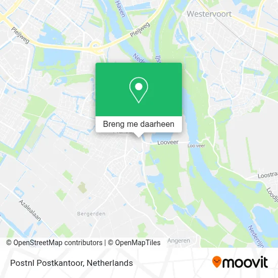 Postnl Postkantoor kaart