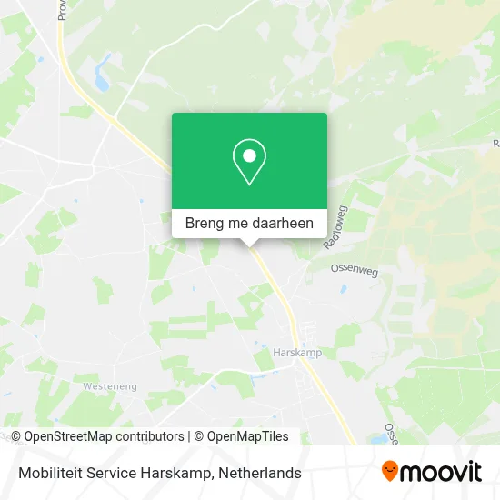 Mobiliteit Service Harskamp kaart
