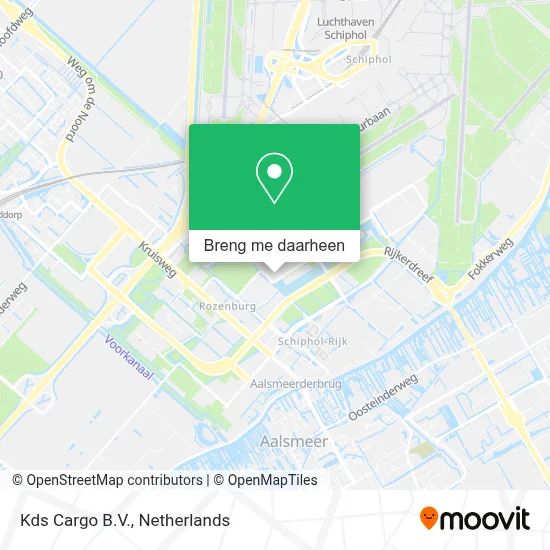 Kds Cargo B.V. kaart