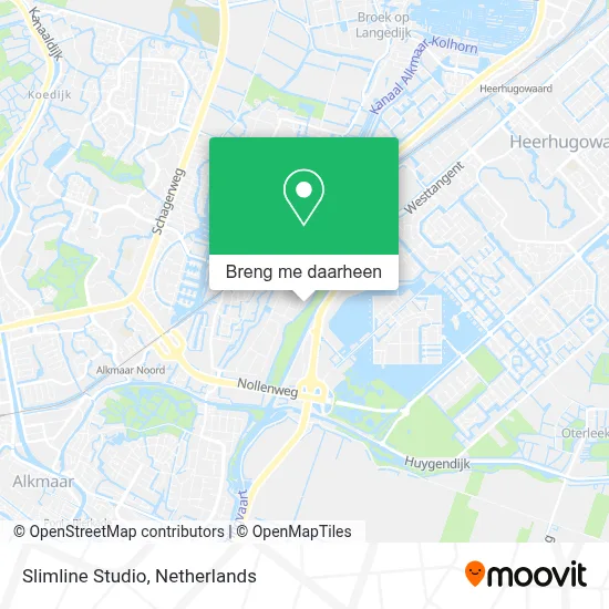 Slimline Studio kaart