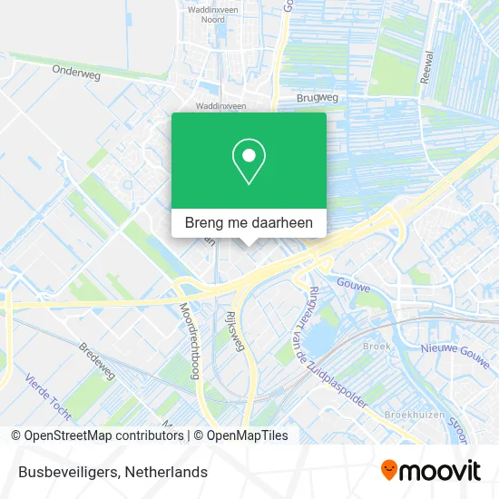 Busbeveiligers kaart