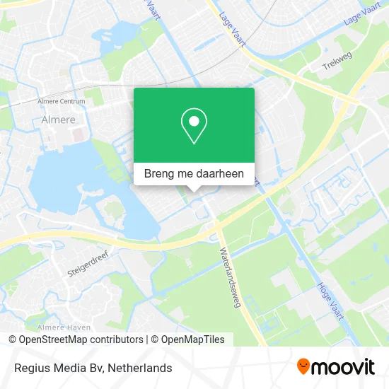 Regius Media Bv kaart