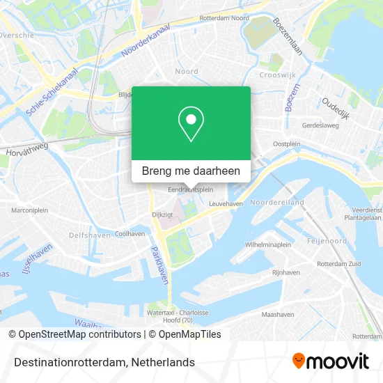 Destinationrotterdam kaart