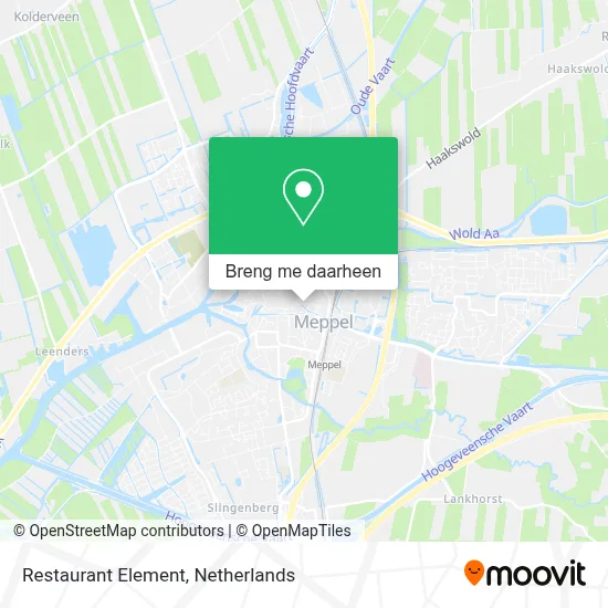 Restaurant Element kaart