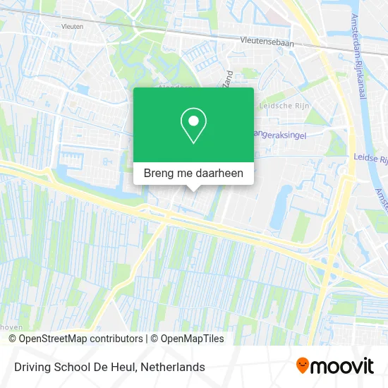Driving School De Heul kaart