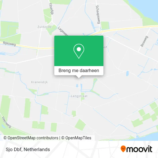 Sjo Dbf kaart