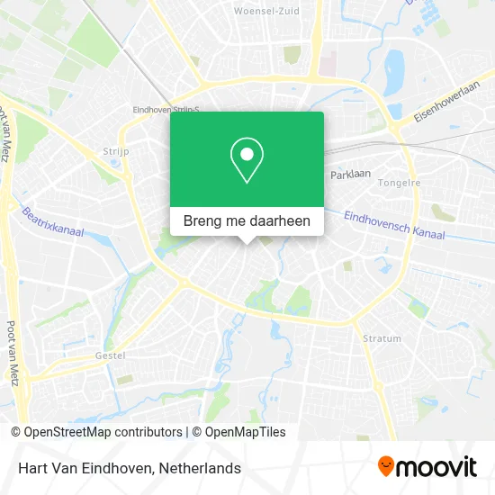 Hart Van Eindhoven kaart