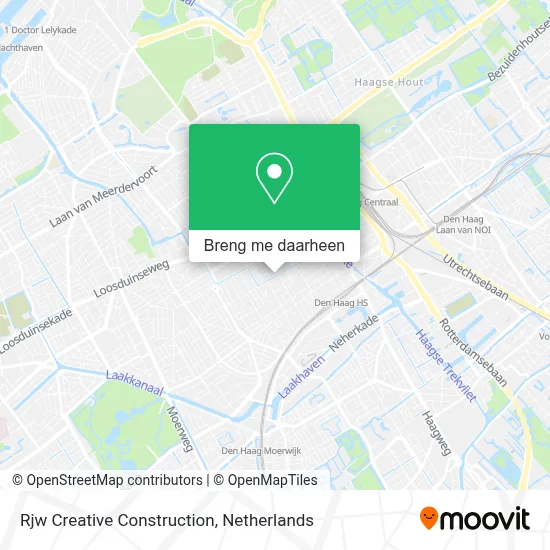 Rjw Creative Construction kaart