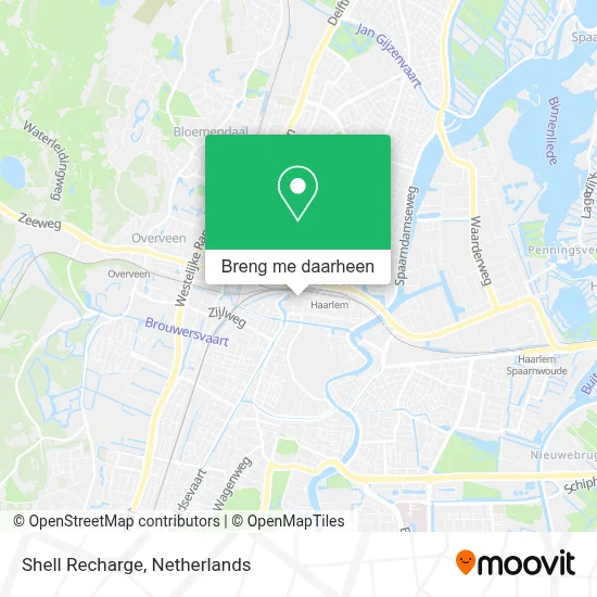 Shell Recharge kaart