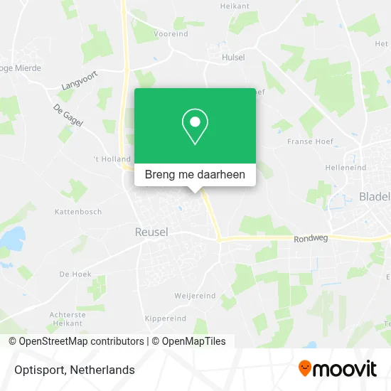 Optisport kaart