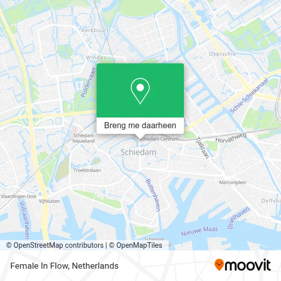 Female In Flow kaart