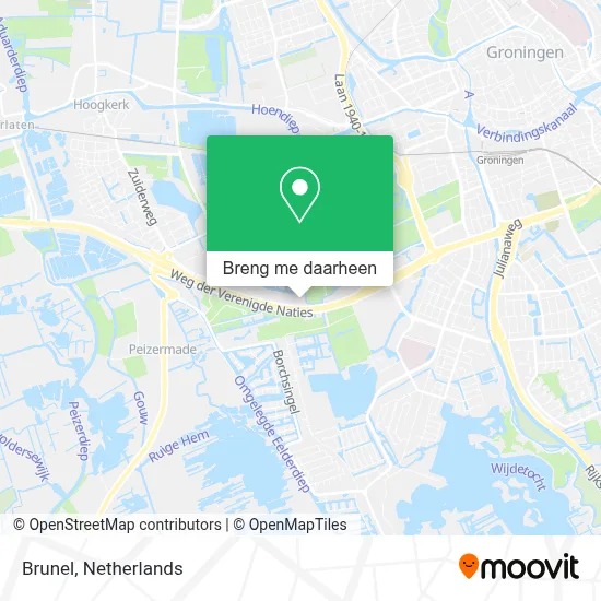 Brunel kaart