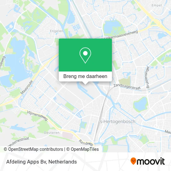 Afdeling Apps Bv kaart