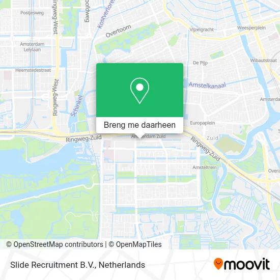 Slide Recruitment B.V. kaart